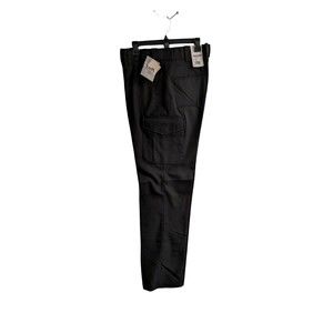 Flying Cross BLACK Uniform Pants Women's 16 REG NWT No Hem Supercrease ProX Fit